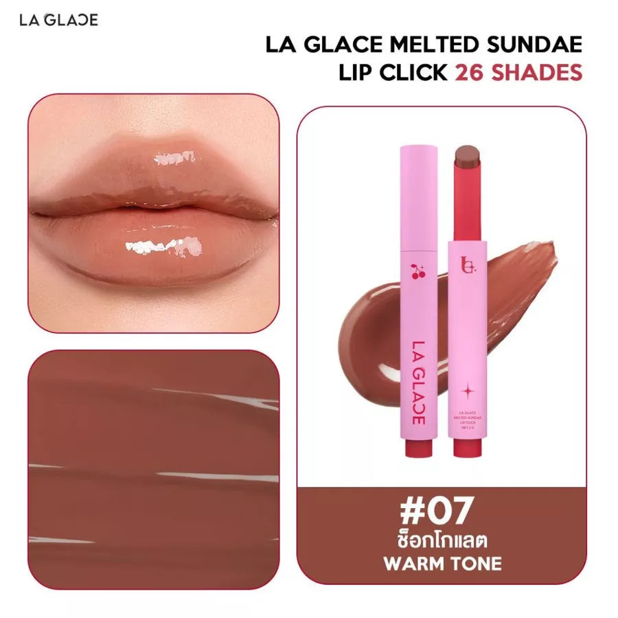 LA GLACE Melted Sundae Lip Click 2g