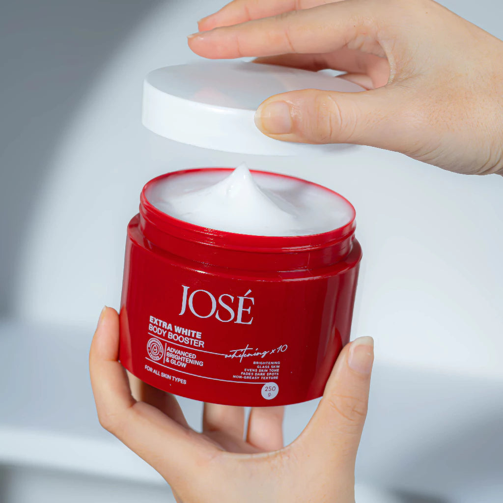 JOSE Extra White Body Booster 250g – Brightening Body Cream with 5% Niacinamide
