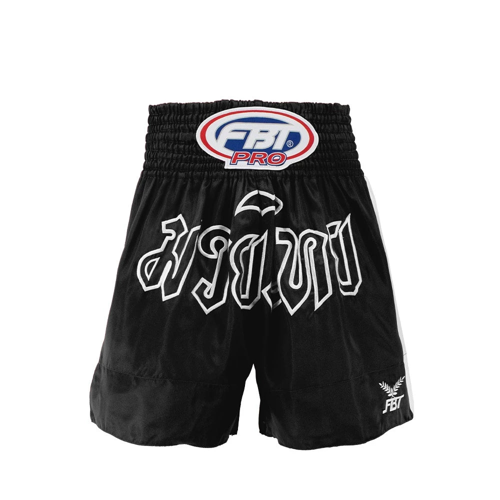 FBT Muay Thai Boxing Shorts – Micro-Polyester and Satin