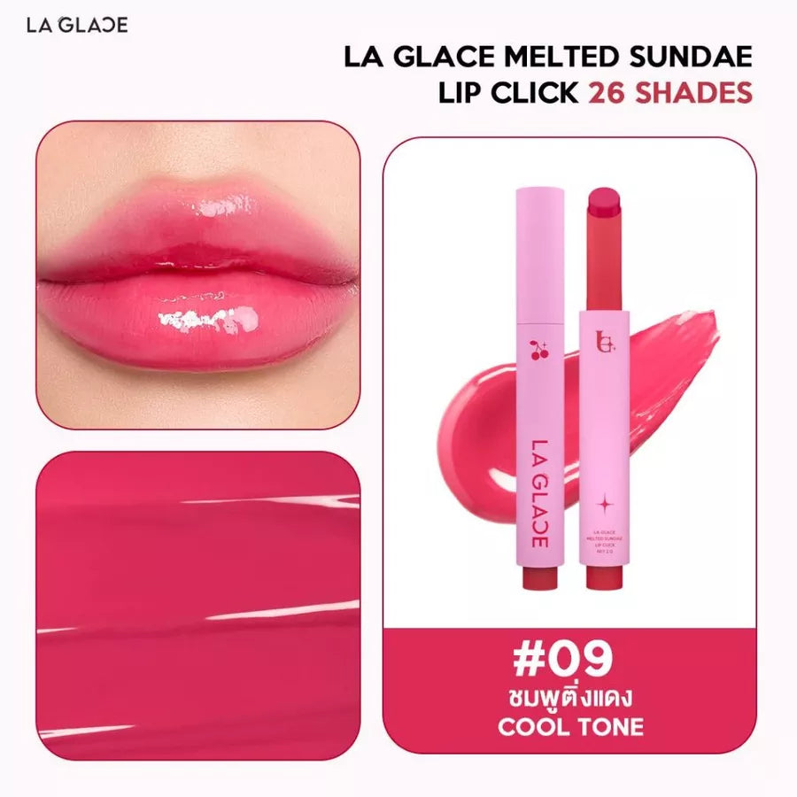 LA GLACE Melted Sundae Lip Click 2g