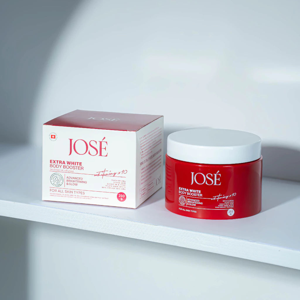 JOSE Extra White Body Booster 250g – Brightening Body Cream with 5% Niacinamide