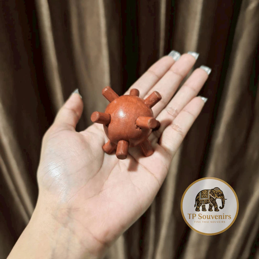 Wooden Acupressure Massage Tool– Natural Body Massage & Muscle Relief