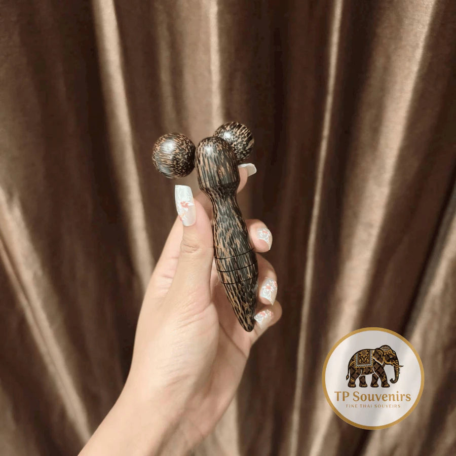 Wooden Acupressure Massage Tool– Natural Body Massage & Muscle Relief
