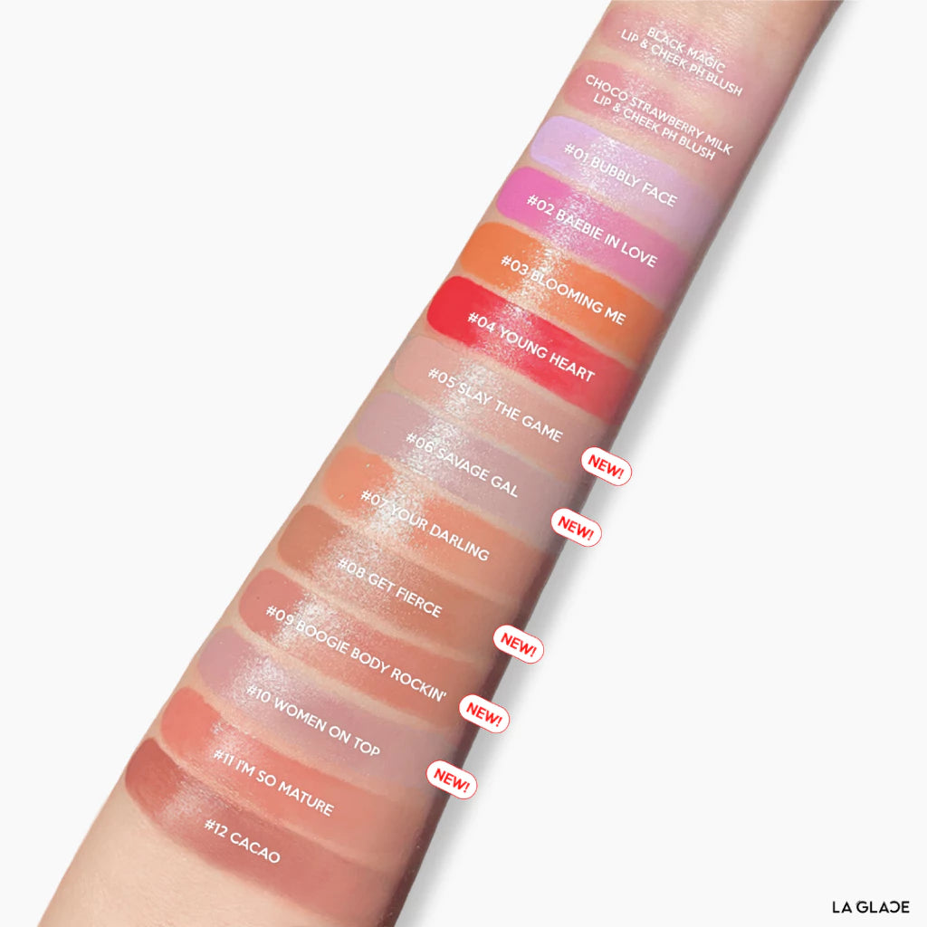 LA GLACE Baebie Vibes Cream Blush 3.8g