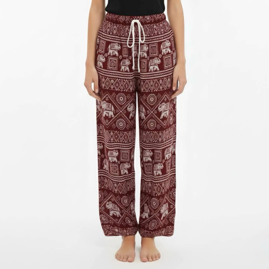 Thai Elephant Pants – Loose Fit, Breathable & Comfortable Plus Size