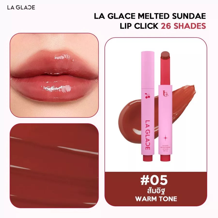 LA GLACE Melted Sundae Lip Click 2g