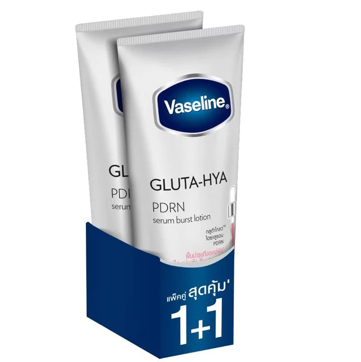 Vaseline Gluta-Hya PDRN Serum Burst Lotion 290ml x2